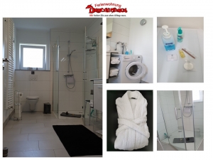Collage Badezimmer